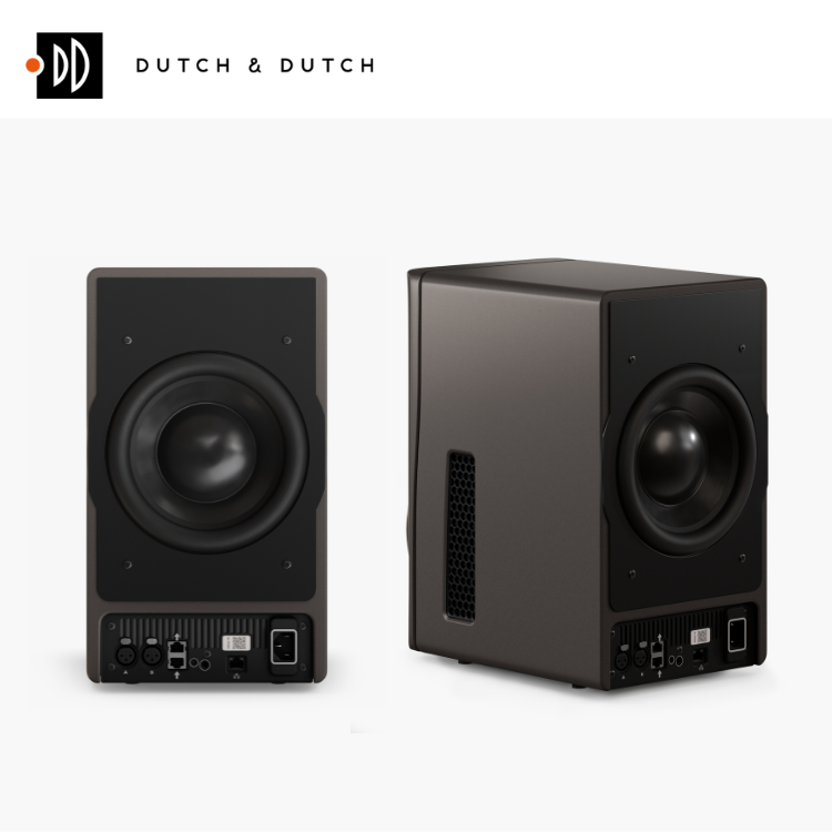 Dutch & Dutch 6c DSP Active Speaker Back Metallic Cinnamon