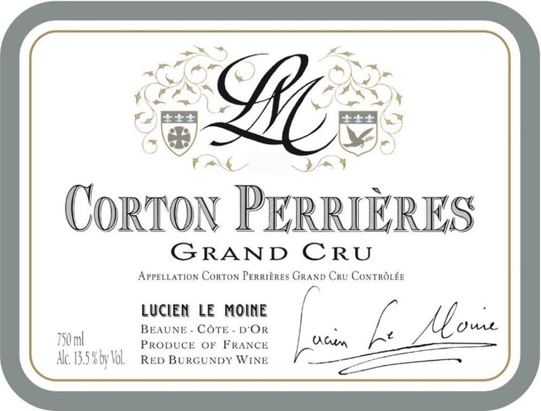 Lucien Le Moine Corton Perrieres Grand Cru 2022