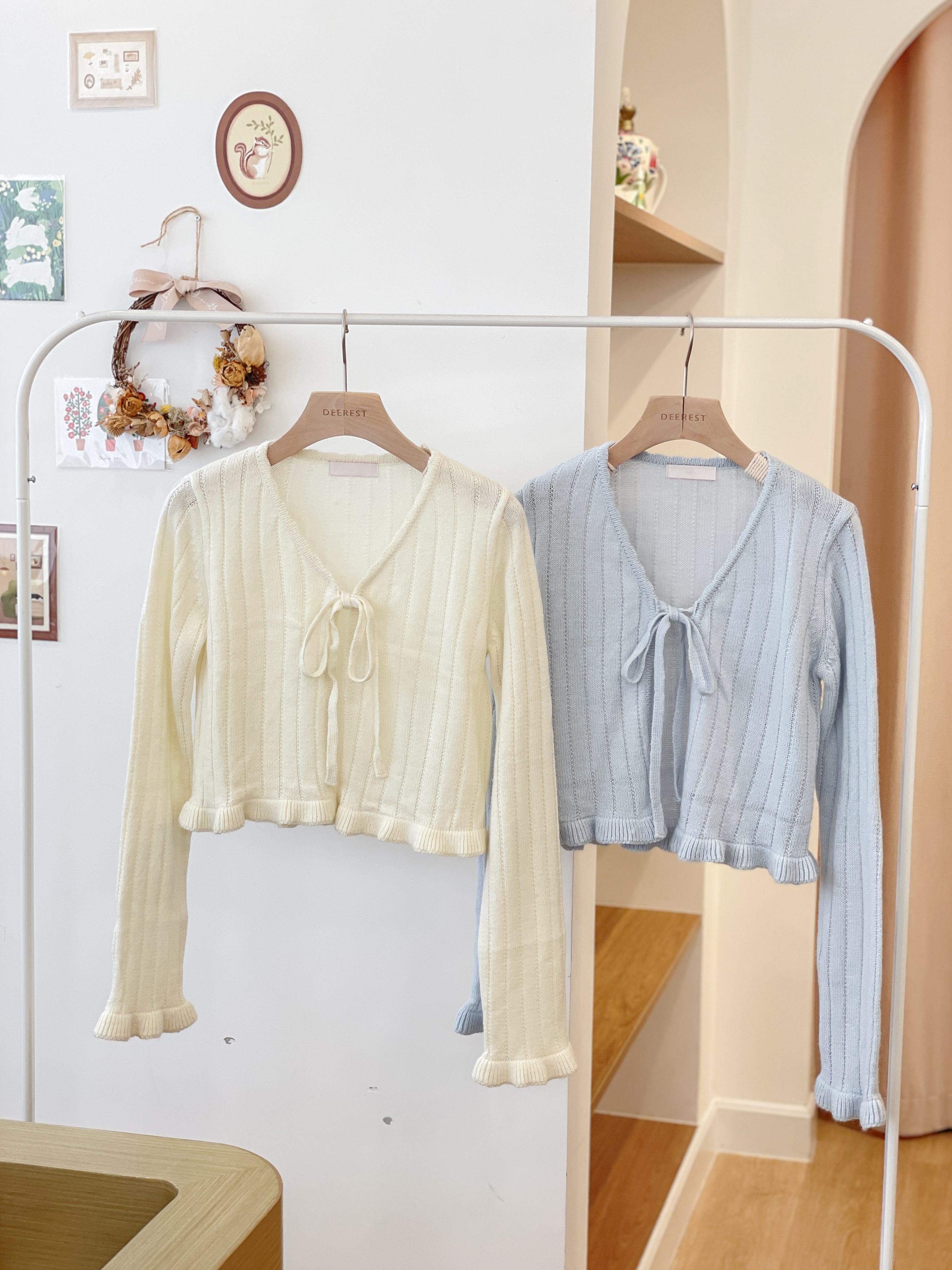 JK280 Buttermilk French Cardigan