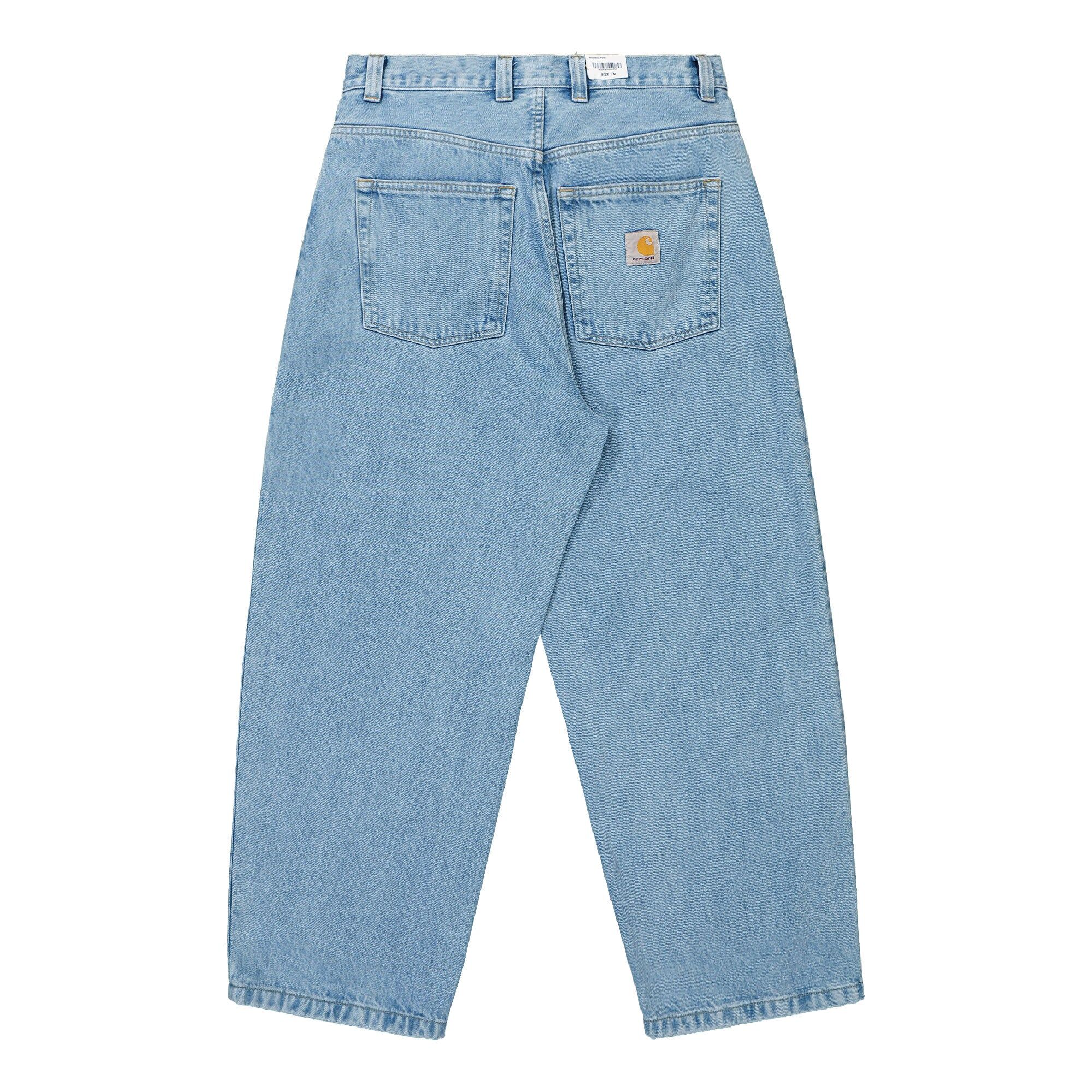 [現貨] CARHARTT WIP BRANDON PANTS | Blue Heavy Stone Bleached