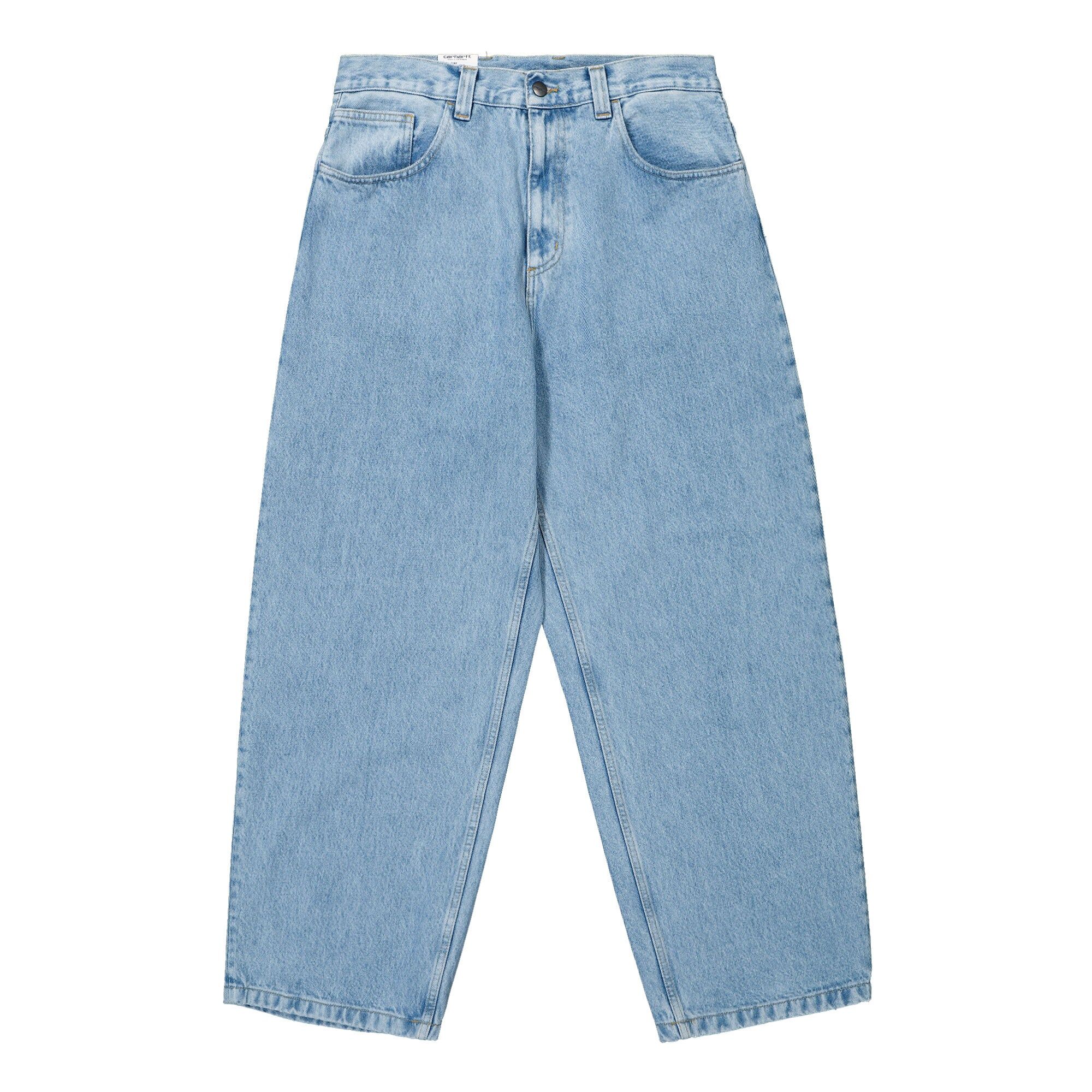 CARHARTT WIP BRANDON PANTS | Blue Heavy Stone Bleached