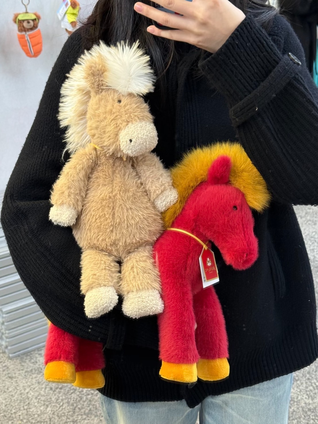 JELLYCAT 馬年限定 毛絨娃娃 二色