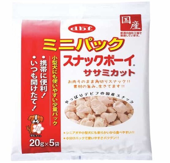 日本直送 d.b.f. 雞肉粒 (20g x5袋)