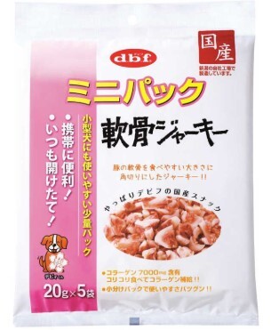 日本直送 d.b.f. 豬軟骨肉 (20g x5袋)