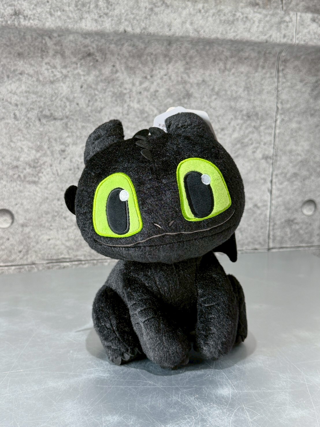 馴龍高手 環球影城 無牙 夜煞吊飾 可愛呆萌 黑色玩偶 毛絨公仔