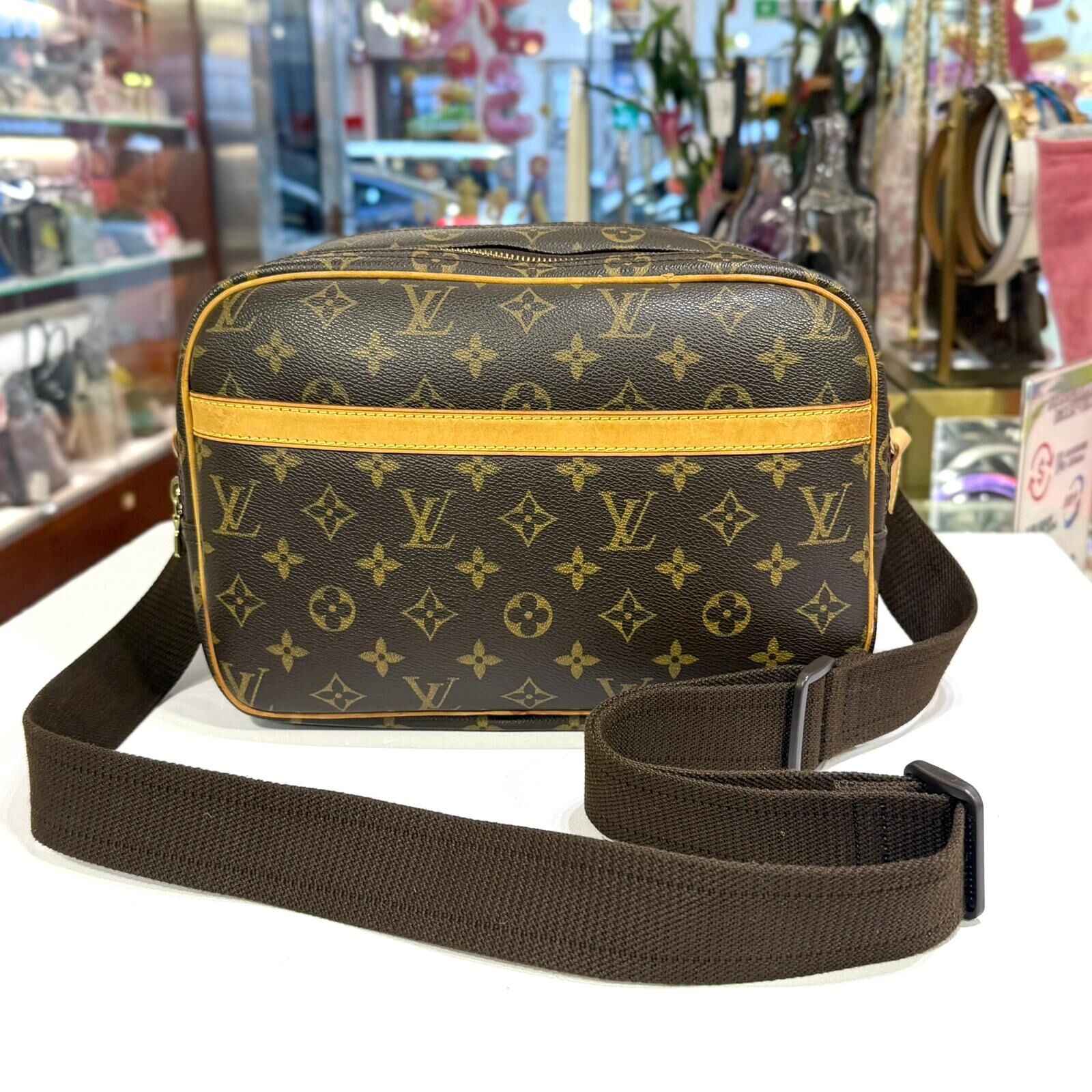 85%NEW二手LV REPORTER PM SHOULDER BAG M45254 路易威登單肩斜挎包 #香榭站正品