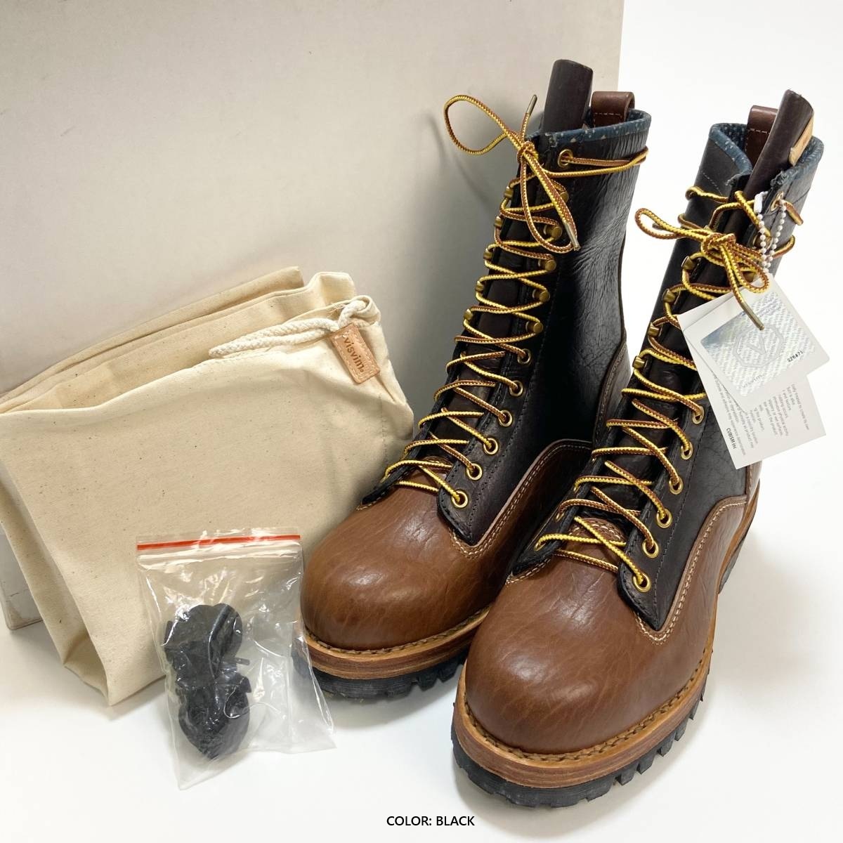 VISVIM POUNDMAKER BOOTS HI-FOLK - SIZE 8 9 PRE ORDER ITEM (預訂中)