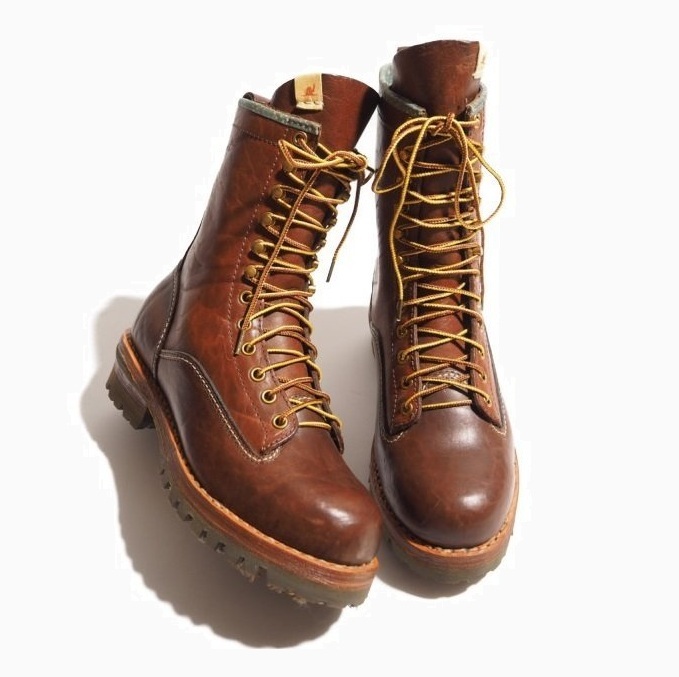 ON SALE: VISVIM POUNDMAKER BOOTS HI-FOLK - BROWN SIZE 9.5 PRE ORDER ITEM (預訂中)