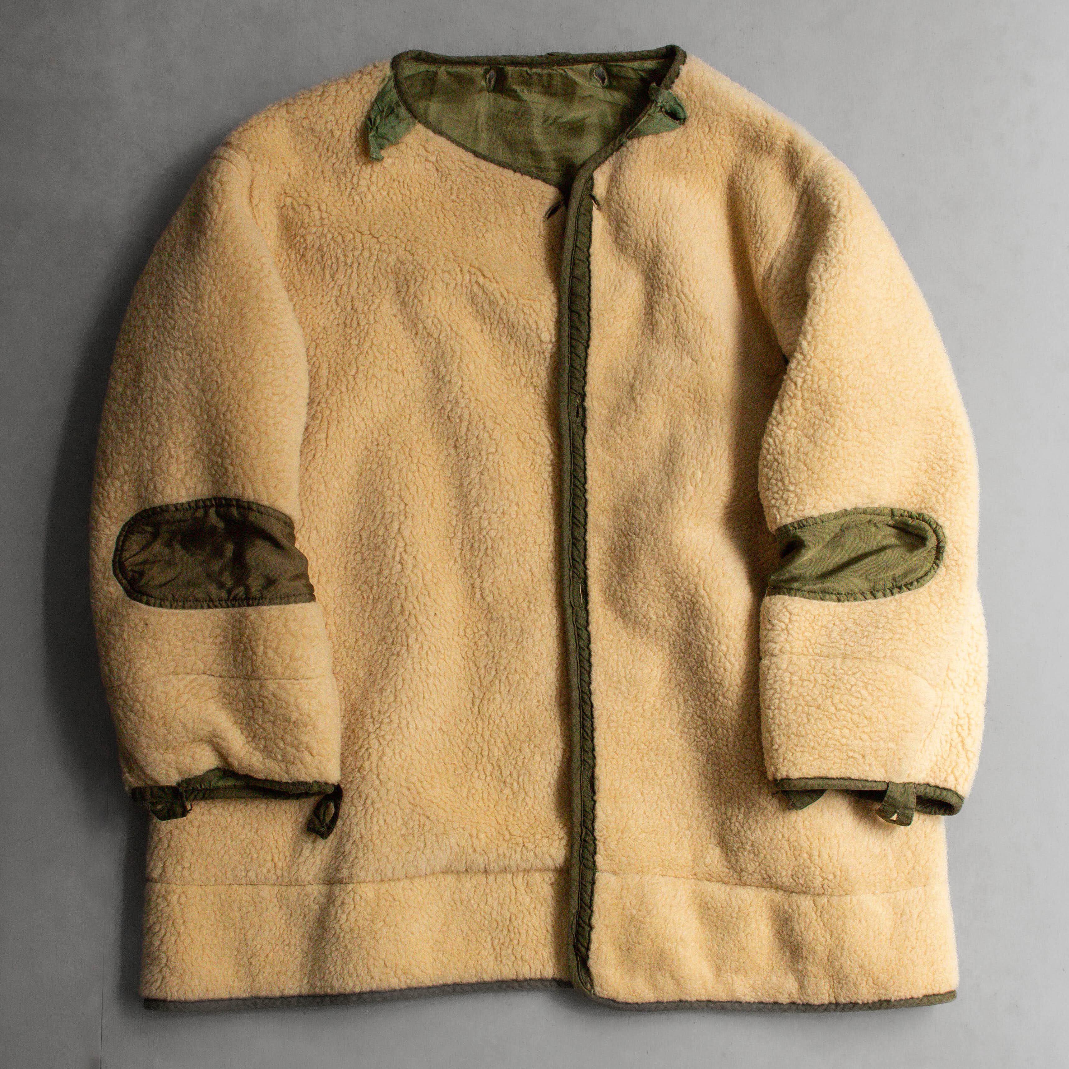 US ARMY M51 FISHTAIL PARKA 美軍 公發 軍綠 魚尾 長大衣 羊毛 內裏 L