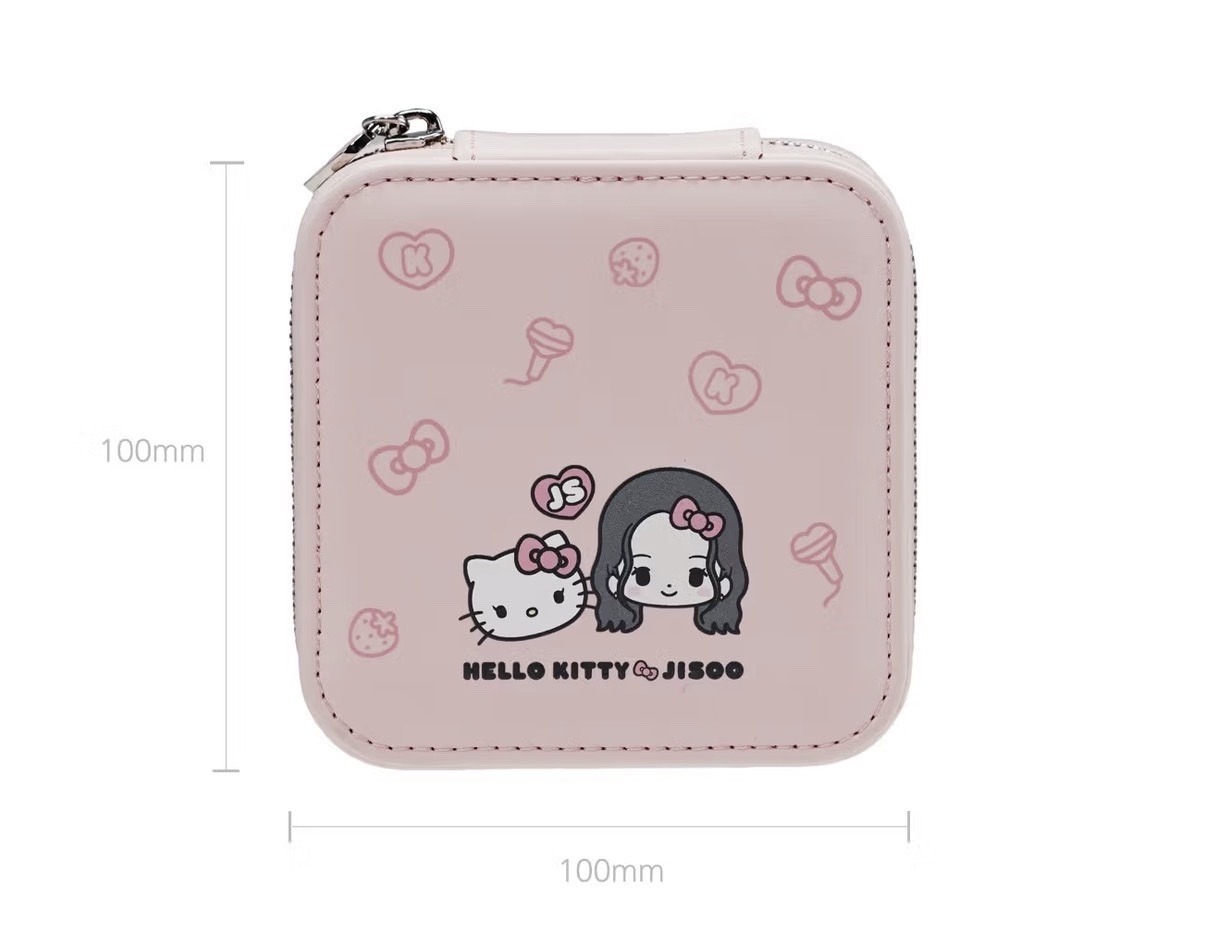 ［ HELLO KITTY x JISOO ］聯名飾品盒（有鏡子）