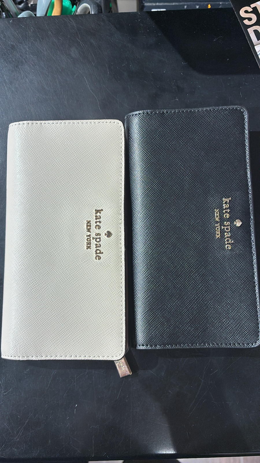 VN053 Kate spade 細LOGO拉鏈長銀包 17x9CM