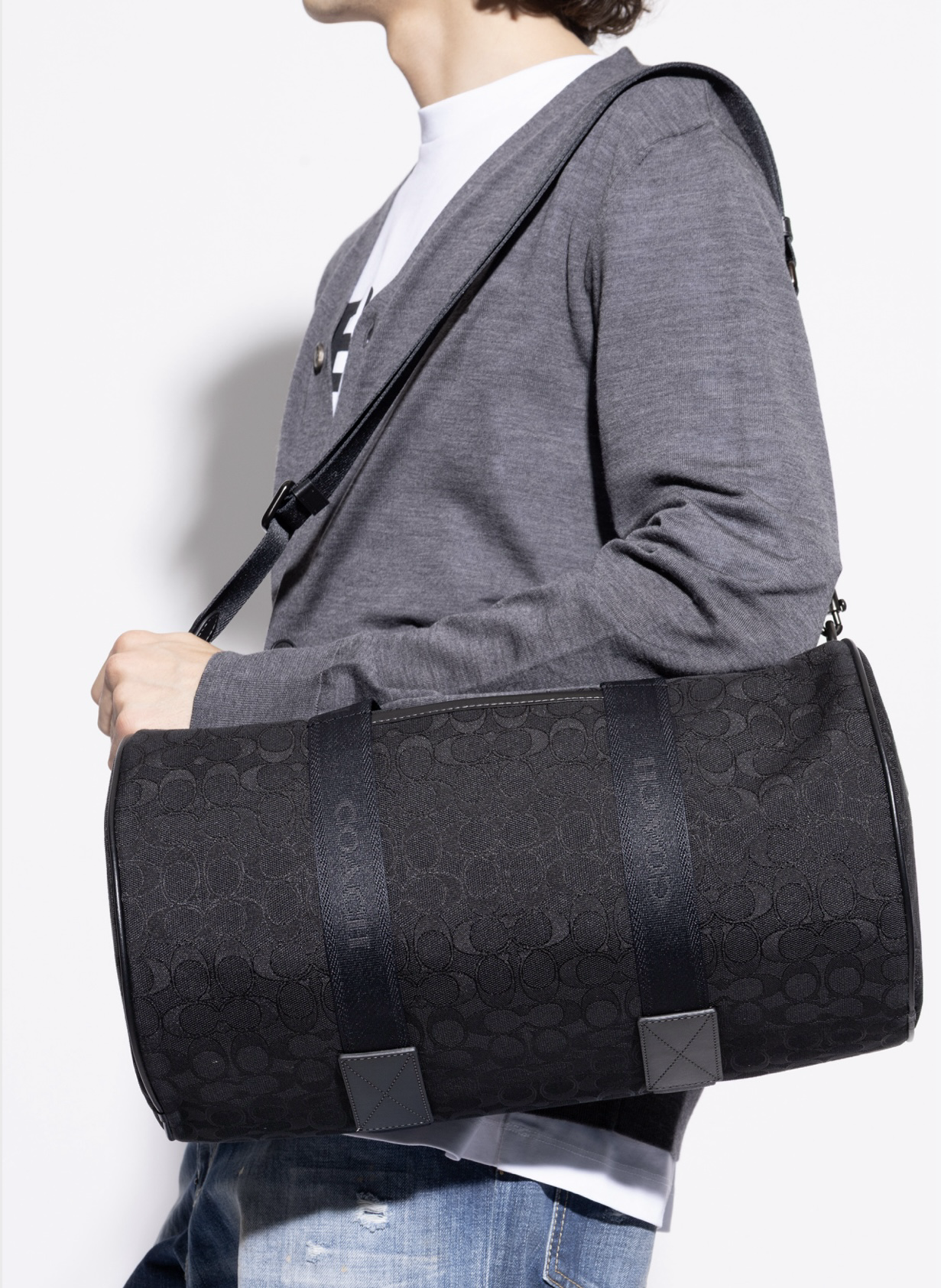 【預購】Coach K0204802 波士頓圓桶包（黑色）