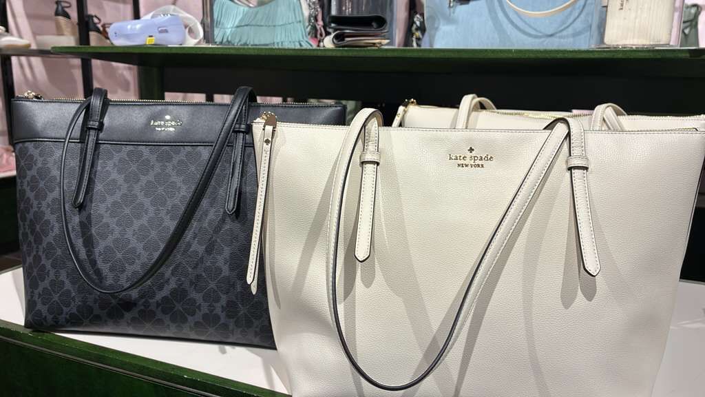 VN056 Kate spade 細LOGO兩用TOTE BAG 40x25CM