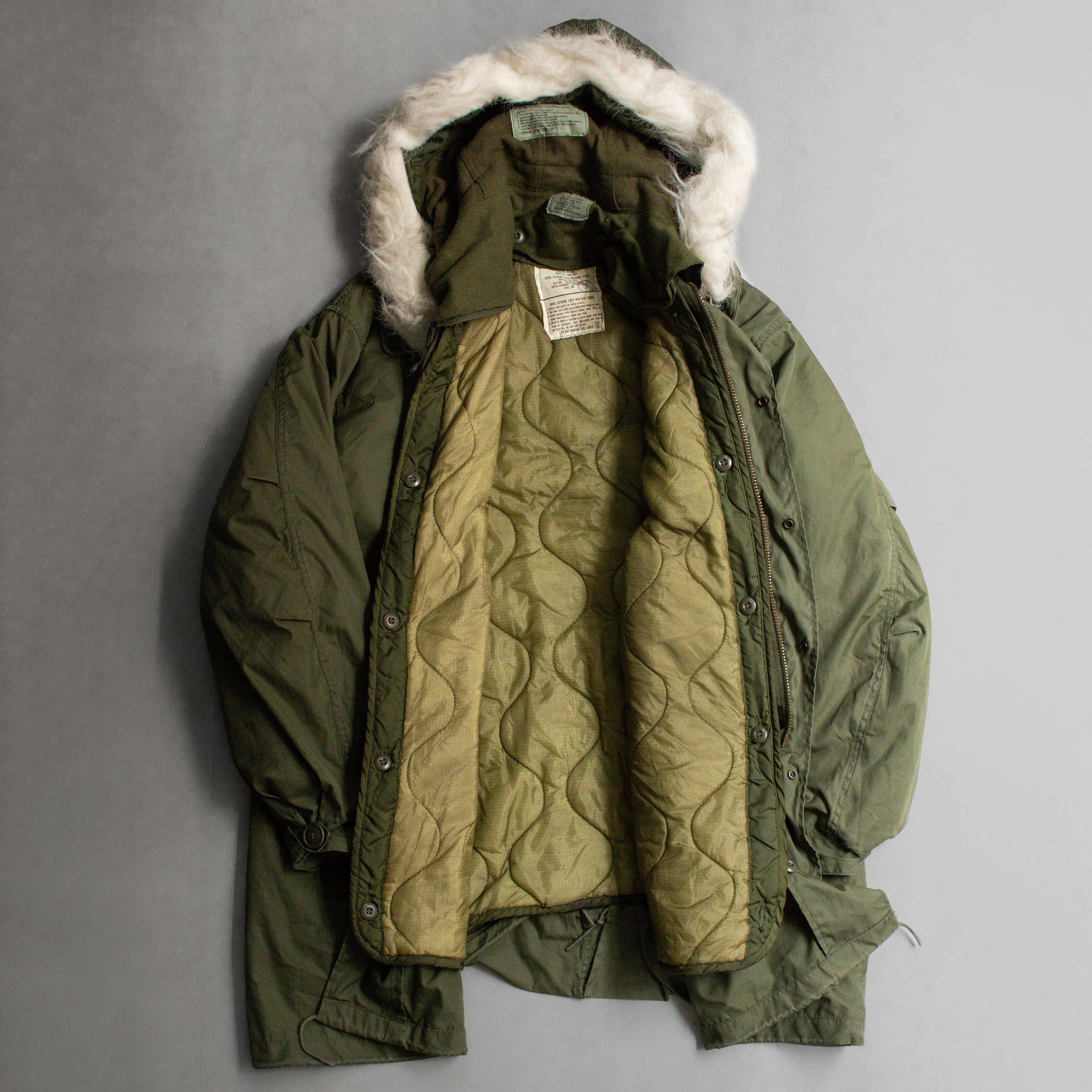 US ARMY M65 FISHTAIL FULL PARKA 美軍 公發 軍綠 魚尾 長大衣 含內裏帽子