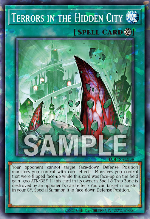 DBPR-AE059 Terrors in the Hidden City(地中界的災厄)