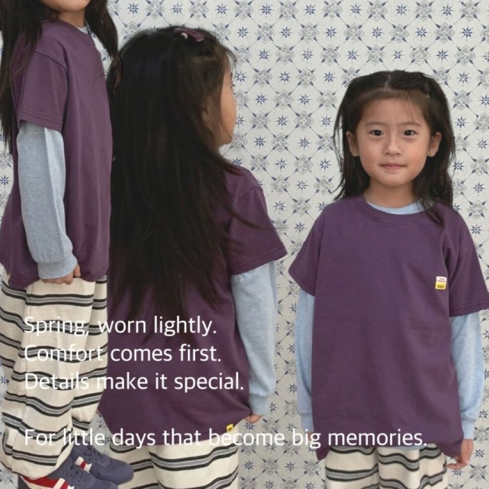 90-160 Gou 七色基本短袖上衣 7色