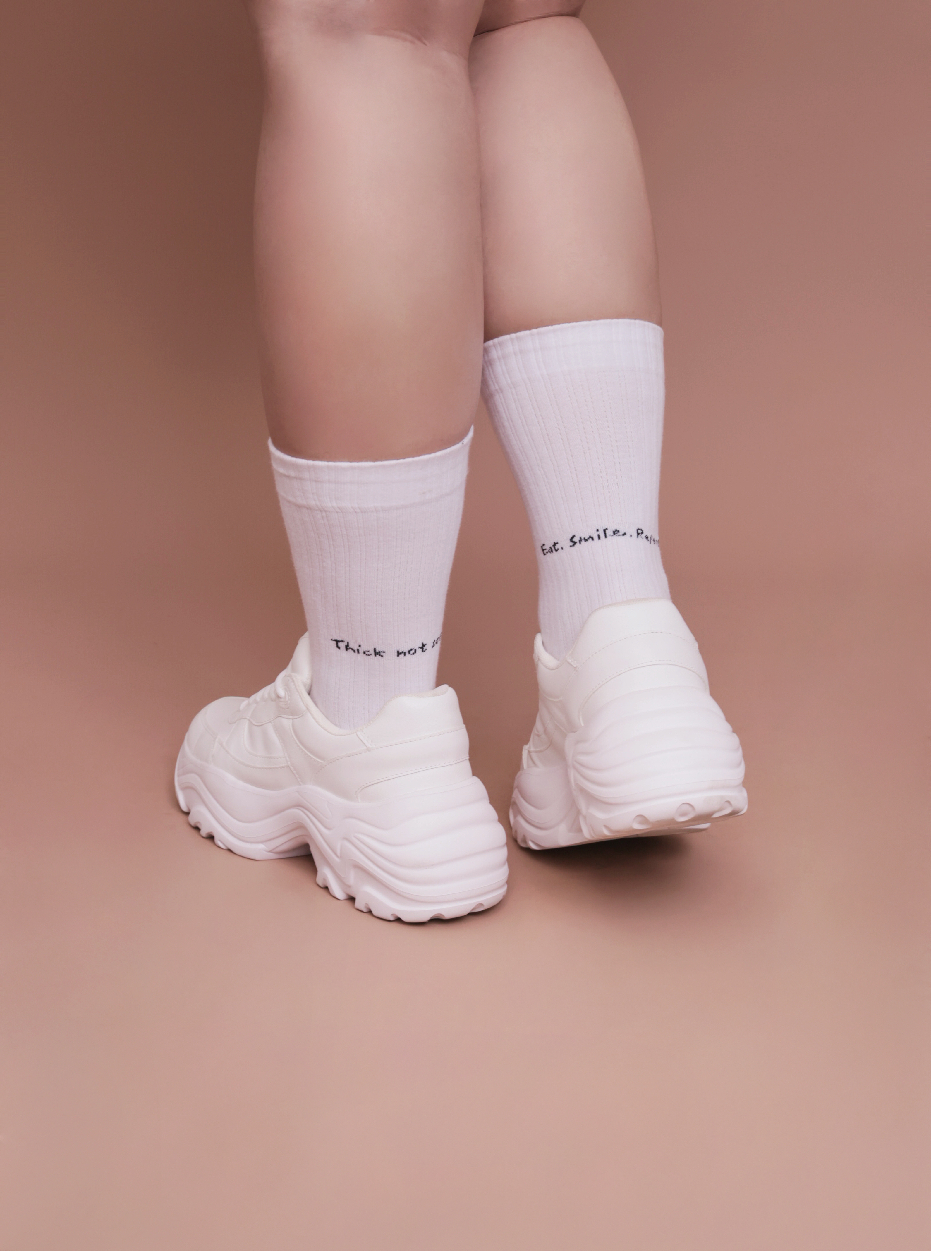 豐滿無罪｜BoBo聯名設計款．壓力3/4襪