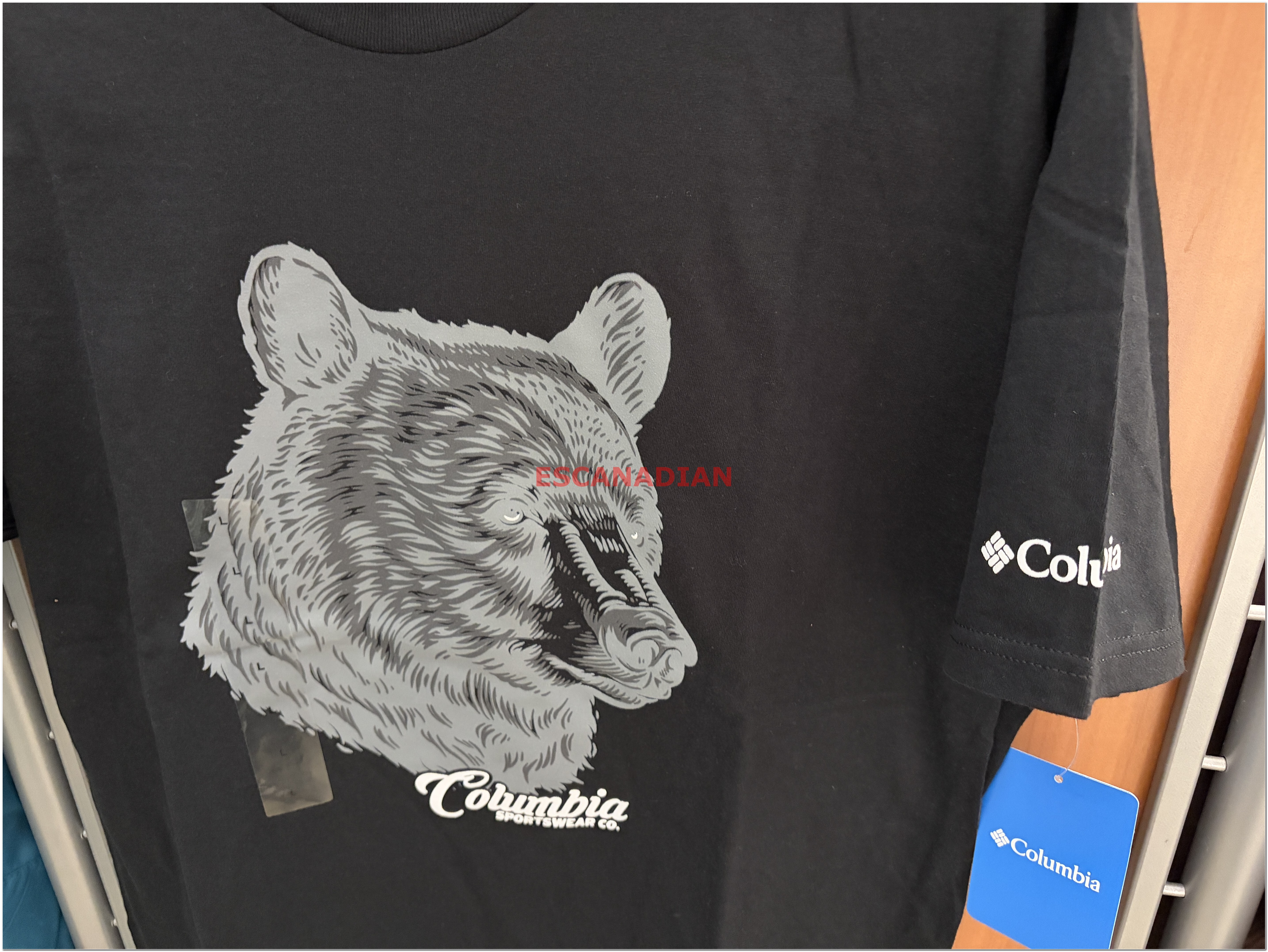 【限時】Columbia 男大人 動物圖案 短TEE