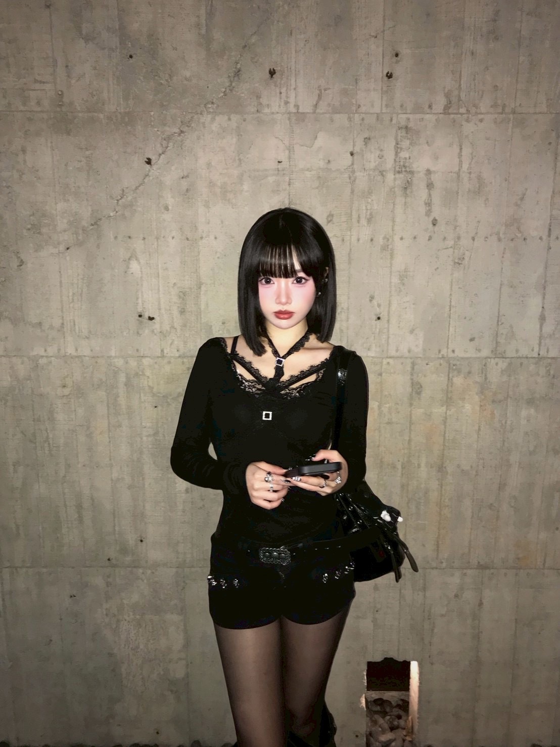 純欲領域🤫 蕾絲V領掛脖 2colors