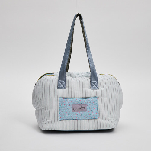 Louisdog 早安條紋貝殼包