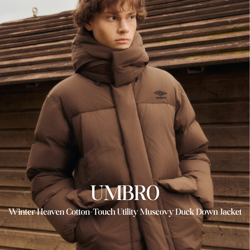 【代購】UMBRO Winter Heaven 棉感機能 Muscovy 鴨絨羽絨外套