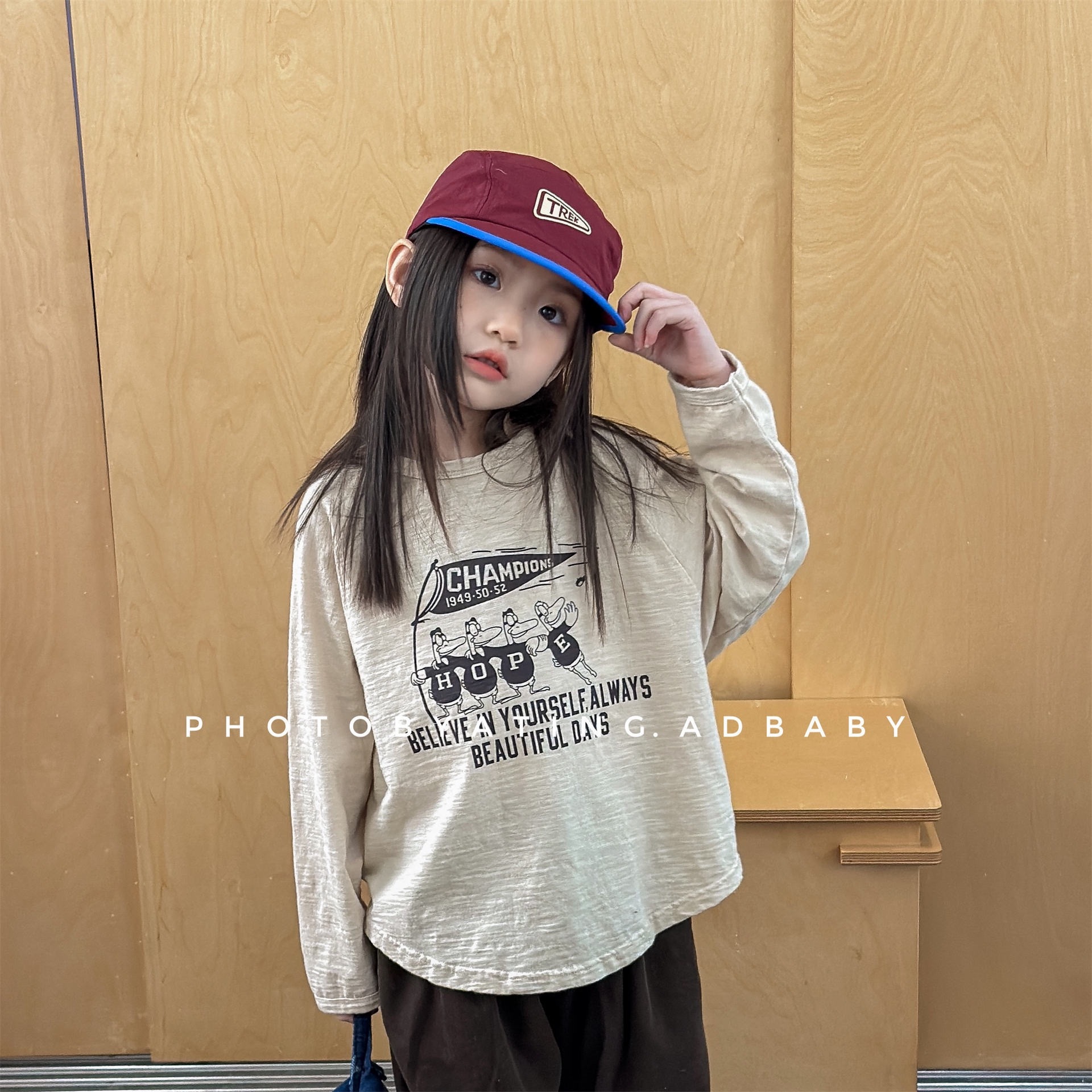 HOPE 竹節棉TEE ᝰ