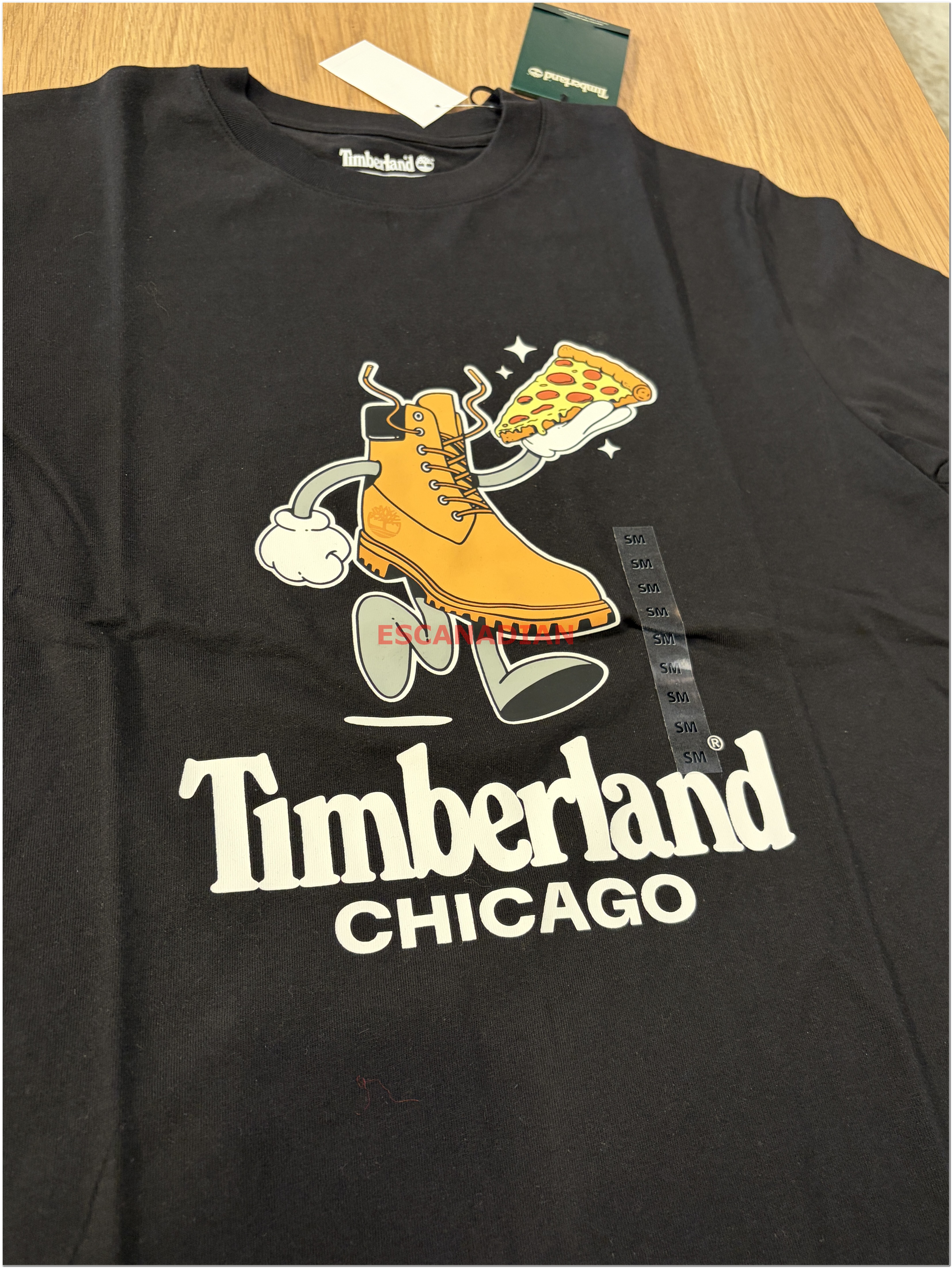 【限時】Timberland 大人 芝加哥 城市限定款 短TEE