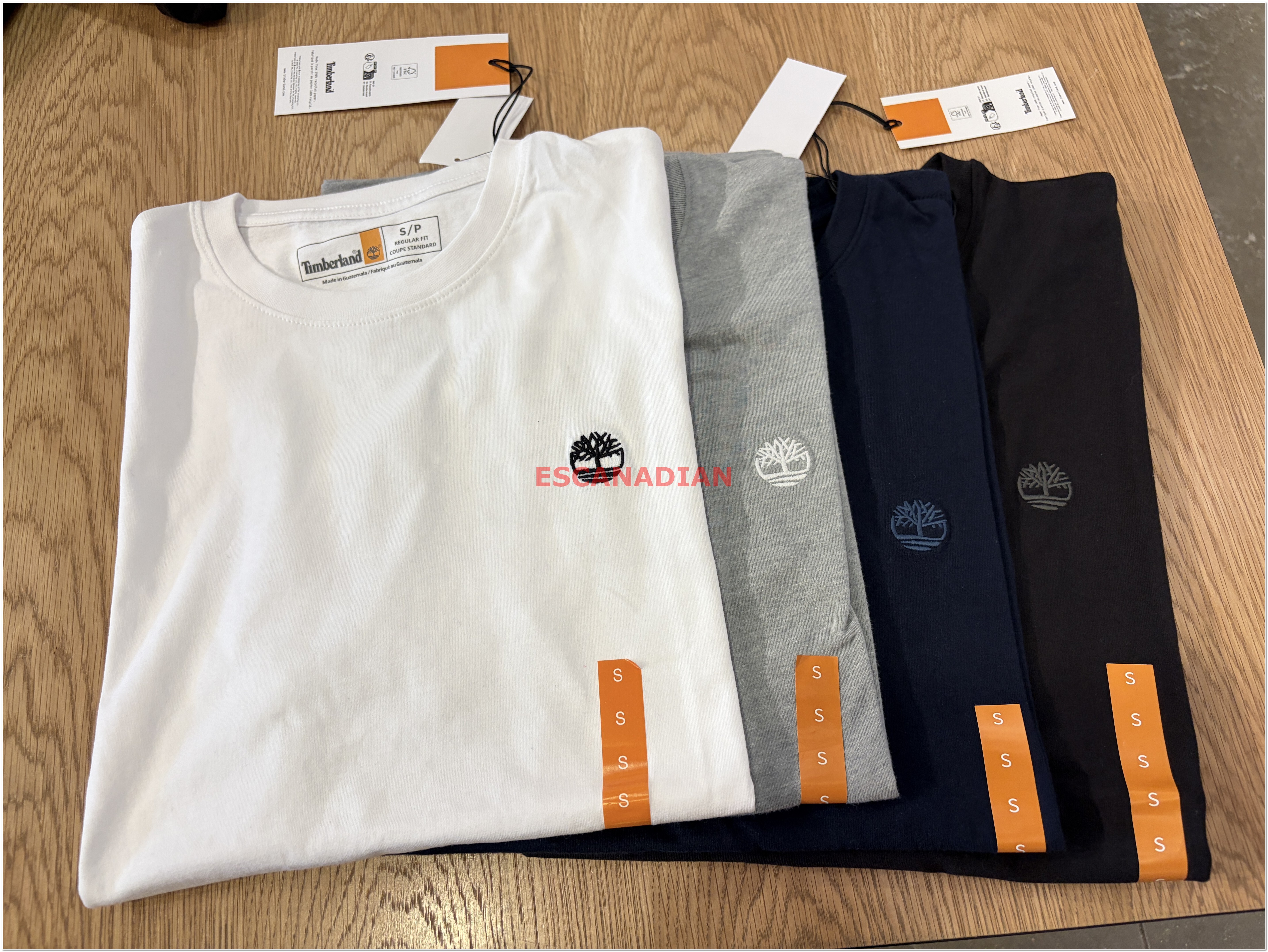 Timberland 大人 經典刺繡小樹 短TEE (4色)