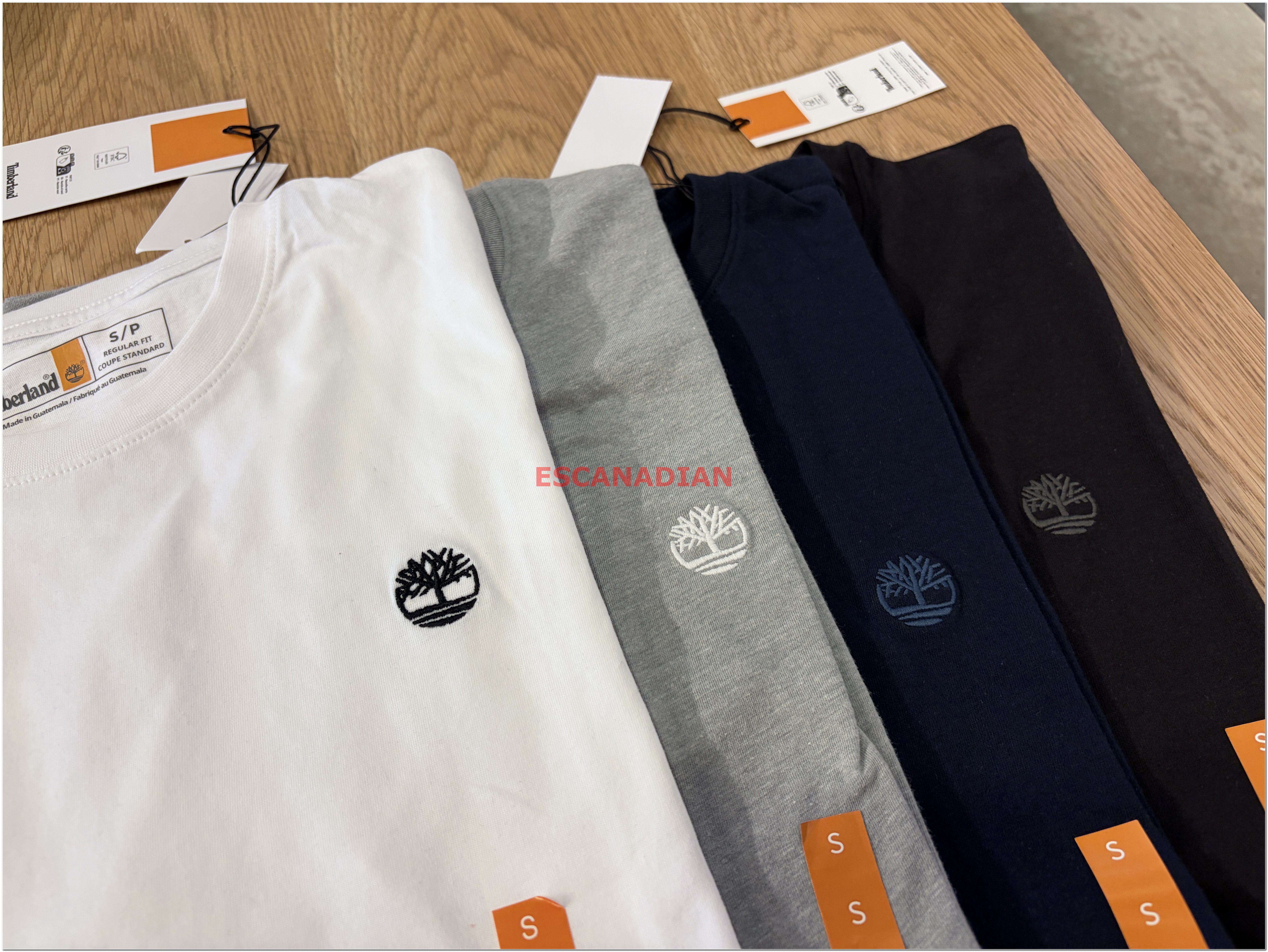 Timberland 大人 經典刺繡小樹 短TEE (4色)