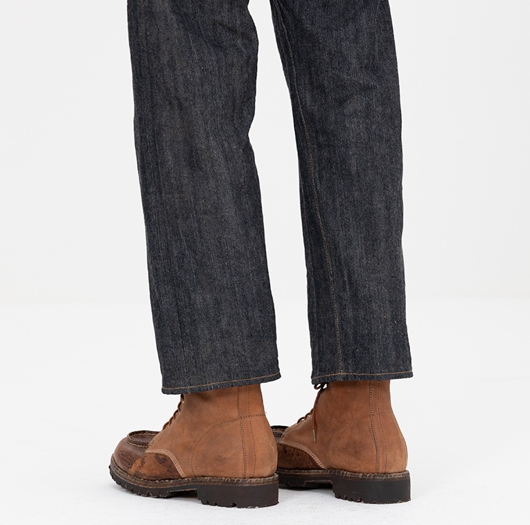 VISVIM 2026 S/S SCOUT MOC BOOTS HI-FOLK *Italian Horsehide - PRE ORDER ITEM (預訂中)