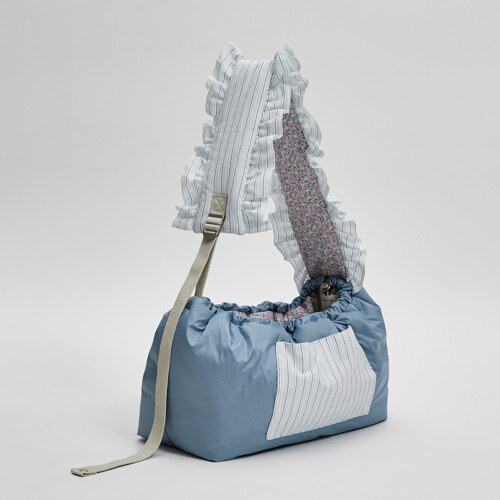 Louisdog 早安條紋袋鼠包