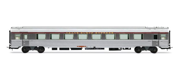 Jouef HJ4205 HO 4-unit set of TEE "Mistral 69" coaches "Jules Verne", no. 1/2, ep. IV