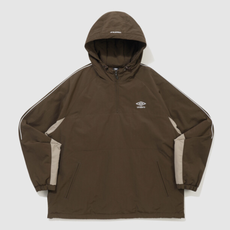 【代購】UMBRO Union Track 立領鋪棉連帽套頭外套