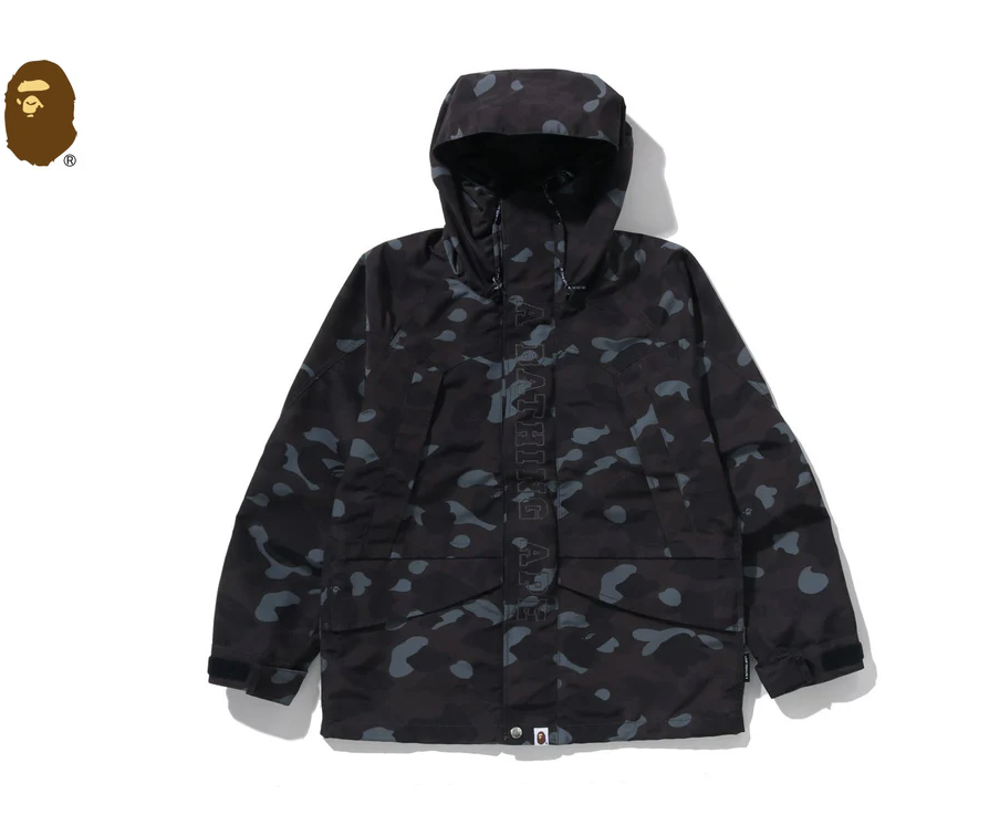 【BAPE男生】0214 發售COLOR CAMO SNOWBOARD JACKET