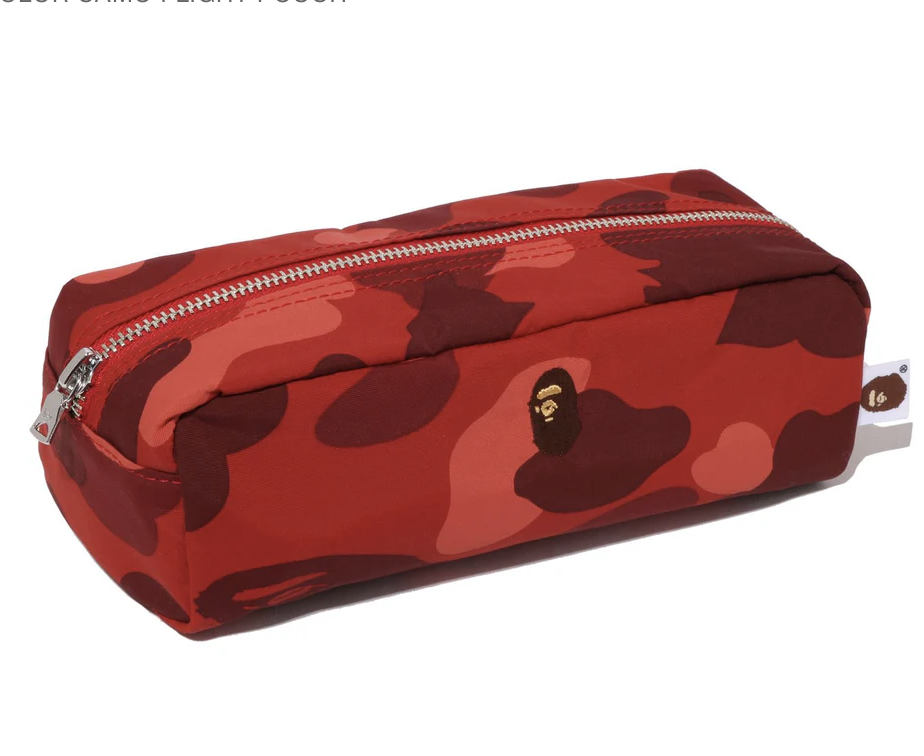 【BAPE配件】0214 發售 COLOR CAMO FLIGHT POUCH