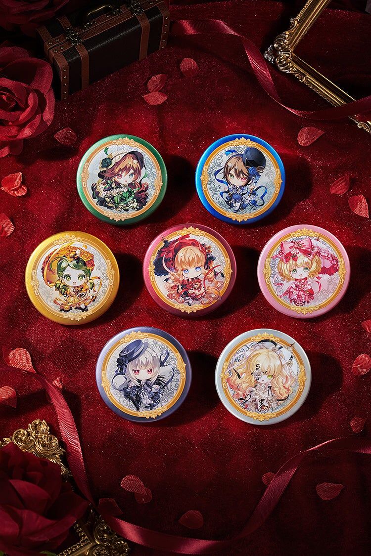 「ACG.GO」「預購」薔薇少女 Ribbon系列 收藏系列徽章 BOX（共7種）《薔薇少女》