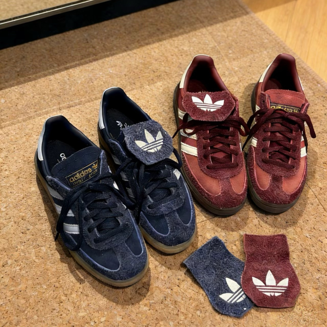 adidas Originals HANDBALL SPEZIAL Long Tongues 翻蓋鞋舌 可拆式 德訓鞋 深藍色 酒紅色 KJ6216 KJ6217