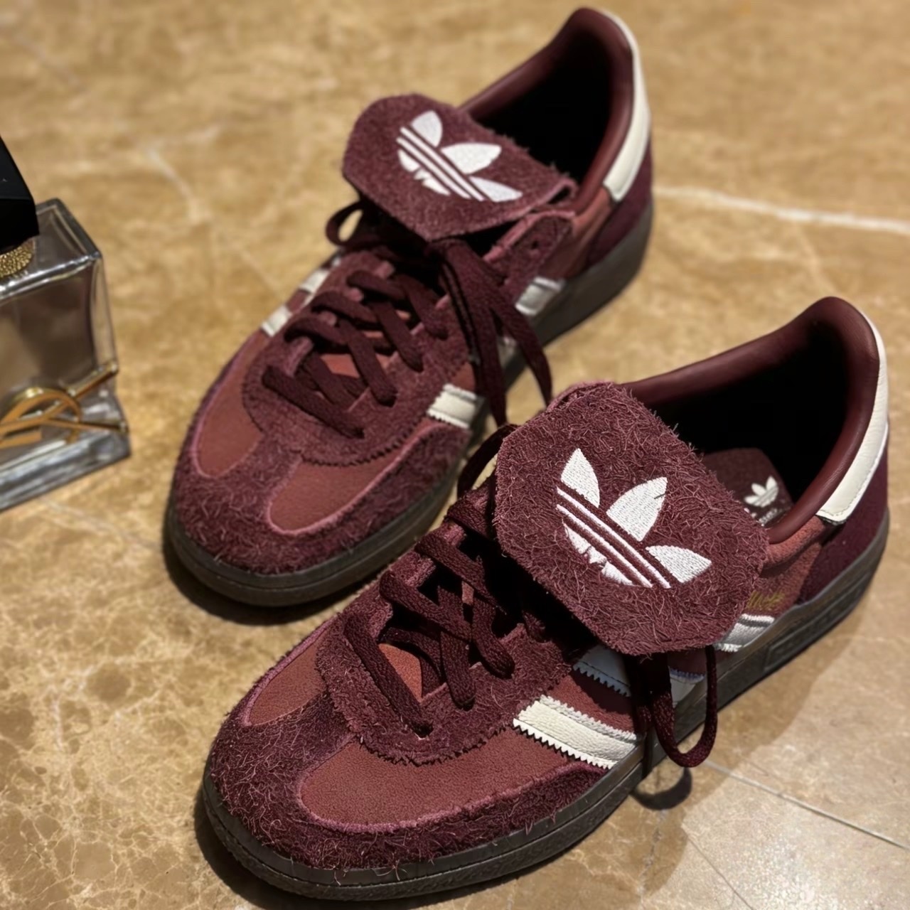 adidas Originals HANDBALL SPEZIAL Long Tongues 翻蓋鞋舌 可拆式 德訓鞋 深藍色 酒紅色 KJ6216 KJ6217