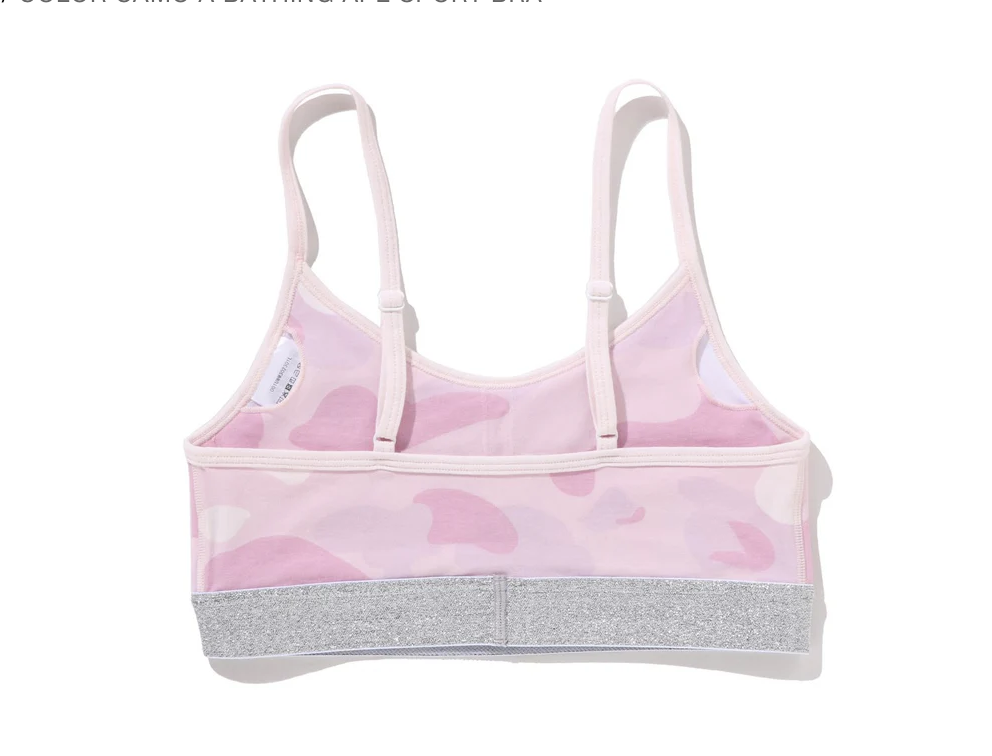 【BAPE配件】0214 發售 COLOR CAMO A BATHING APE SPORT BRA