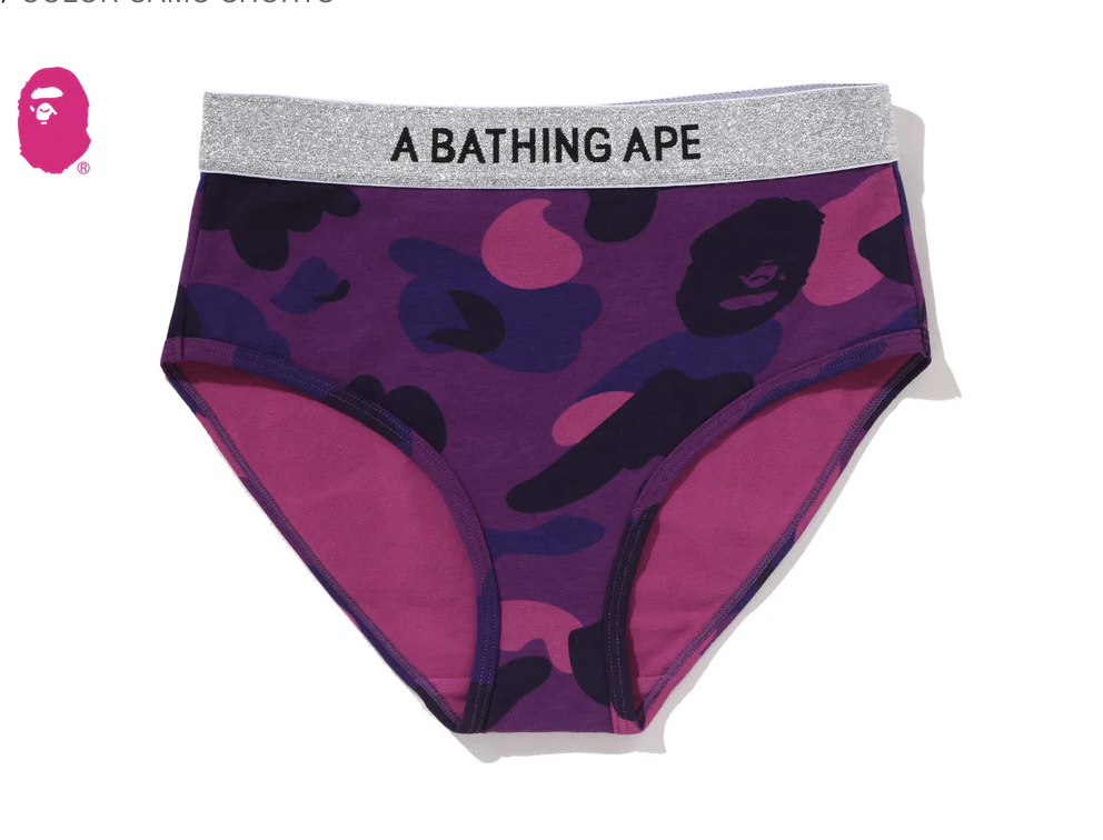 【BAPE配件】0214 發售COLOR CAMO SHORTS