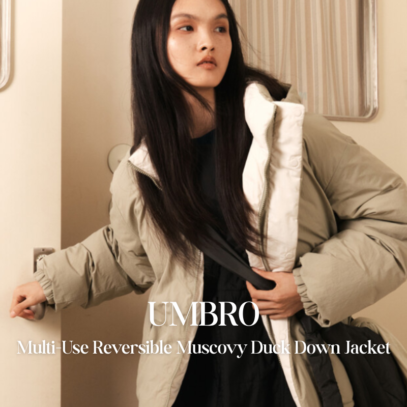 【代購】UMBRO Multi-Use 雙面穿莫斯科鴨絨羽絨外套