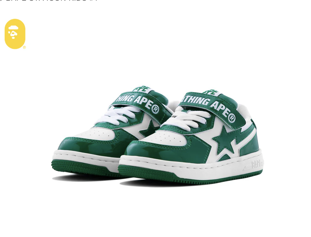 【BAPE童鞋】0214 發售 BAPE STA ICON KIDS #1