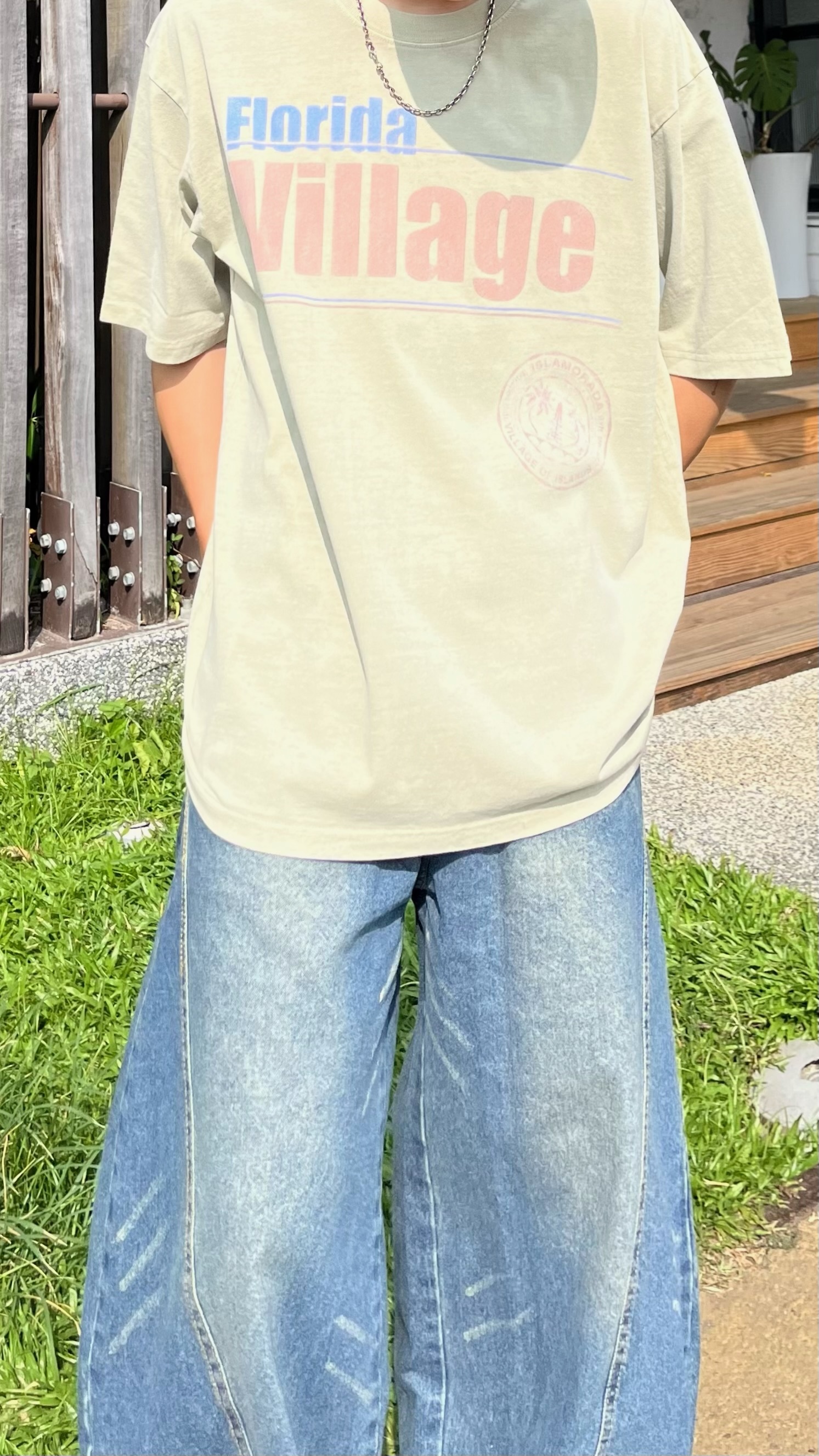 Select By Yourˊs Florida寬鬆水洗Tee (2colors)