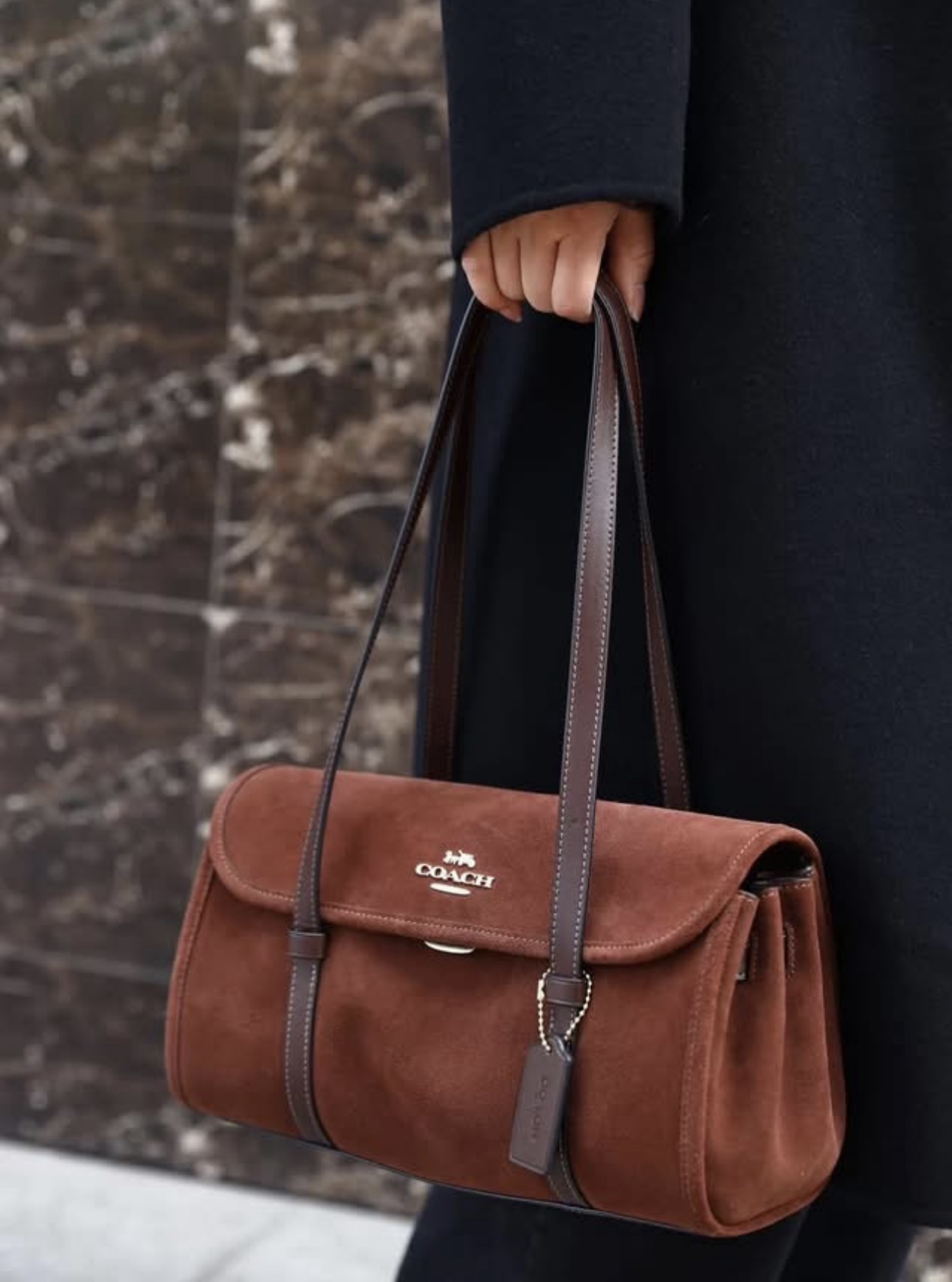 【現貨】Coach LX021003 BRIDGET 翻蓋單肩手袋