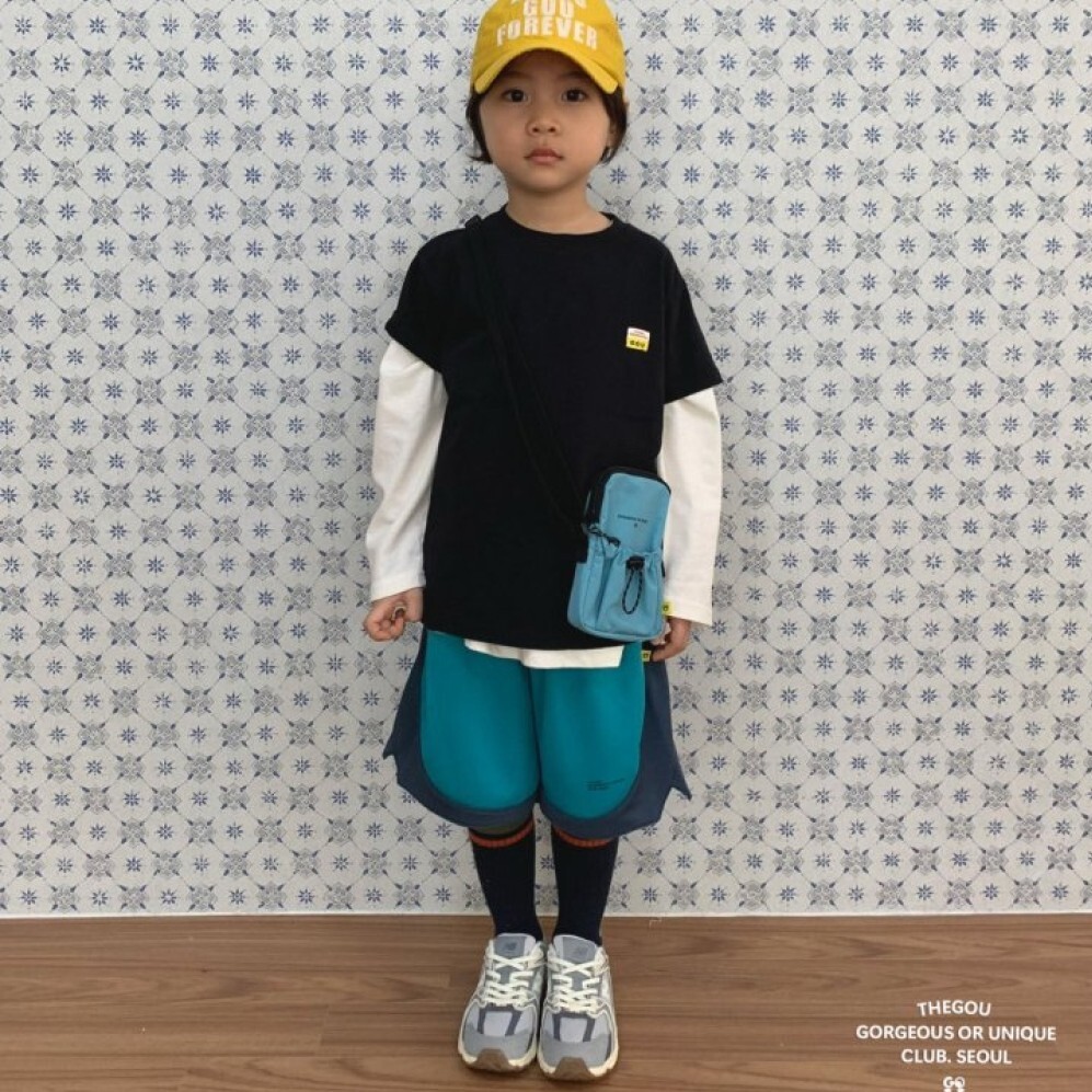 90-160 Gou 配色運動短褲 2色