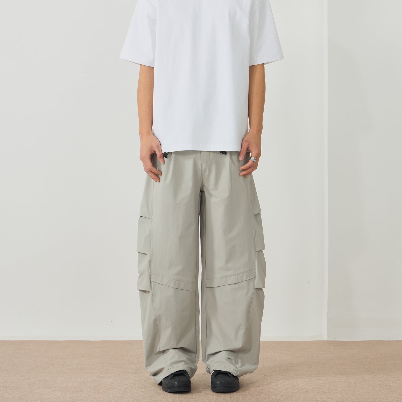 - SIMPLEACTION - 美式皺褶傘兵工裝褲