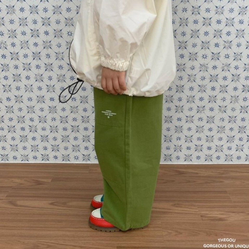 90-160 Gou 口袋休閒色褲 2色