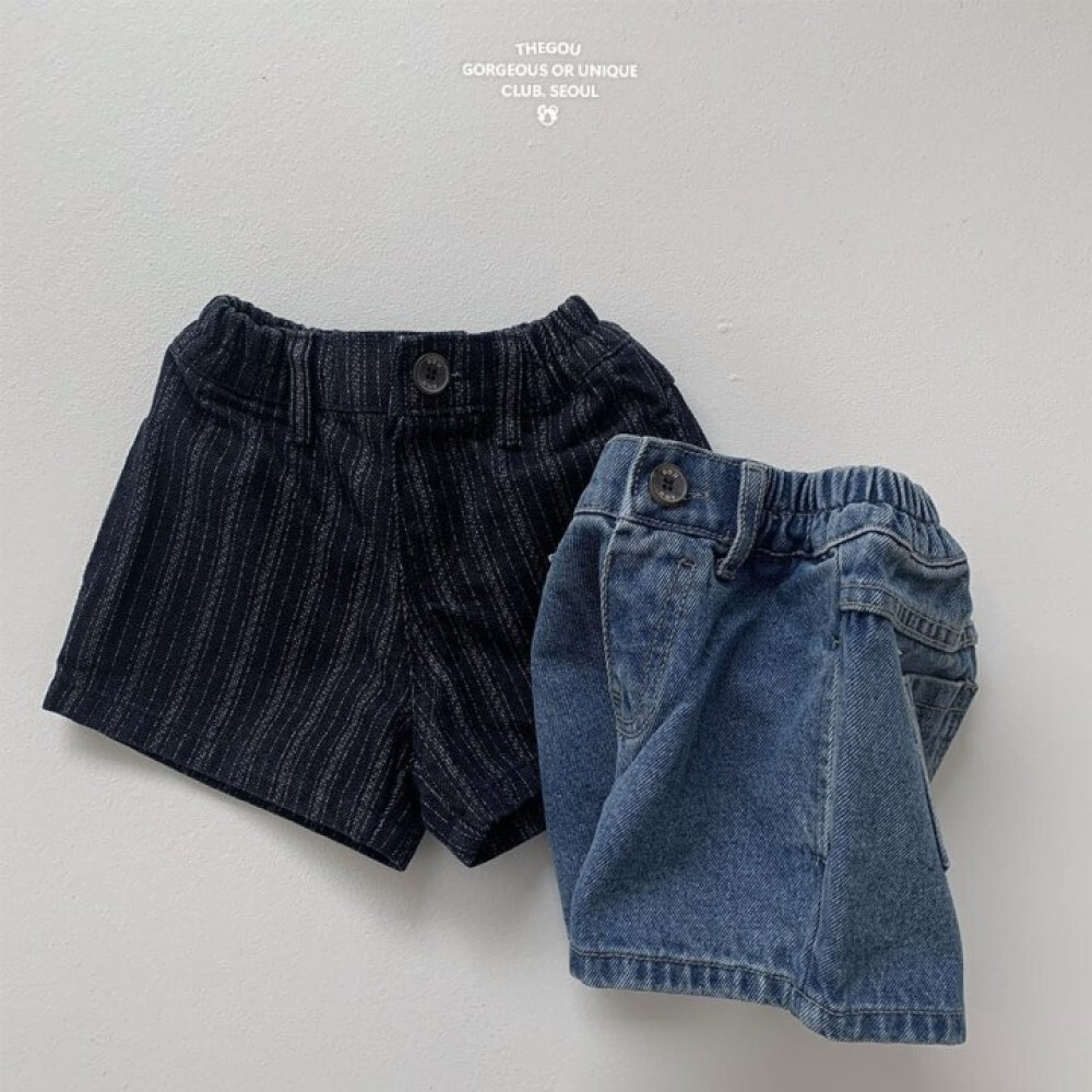 90-160 Gou 牛仔短褲 2色