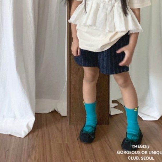 90-160 Gou 牛仔短褲 2色