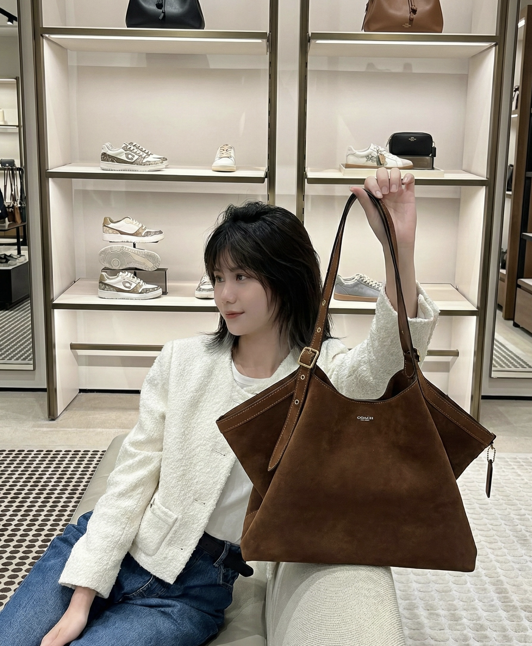 【直播】K021001 Coach GRAMERCY 托特包